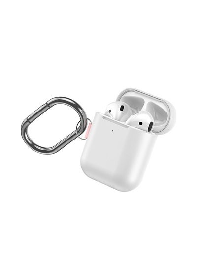 Baseus Woven Label Hook Apple Uyumlu AirPods Koruma Kilif+Anahtarlik 248667842 - Renk / Füme