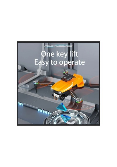 Çift Kamera Ve Bataryalı Drone Ekranlı Uzaktan Kumanda App Destekli Quadcopter Tek Tuş İniş Kalkış