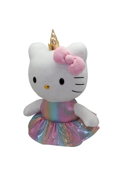 Hello Kitty Unicorn Peluş Beyaz