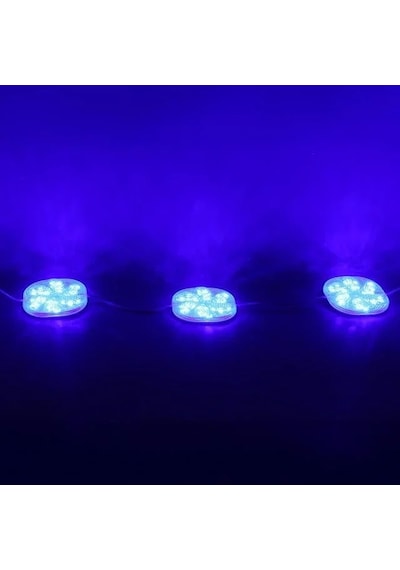 Powermaster Pm-14706 12 Volt 3 Watt Mavi Sabit 6565-2835 Modül Led 65x65x12mm