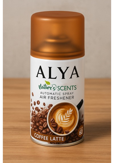 Nature's Scents Coffee Latte Oda Kokusu Yedek Makine Spreyi 250 Ml