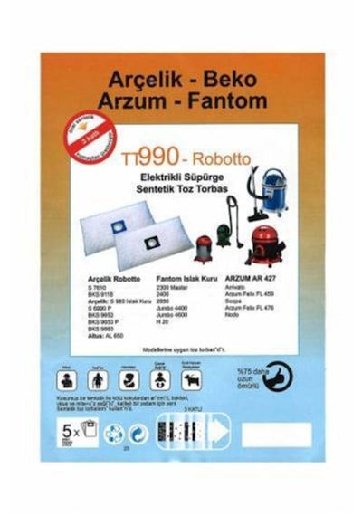Fantom Promini 50 P Uyumlu Sentetik Toz Torbası