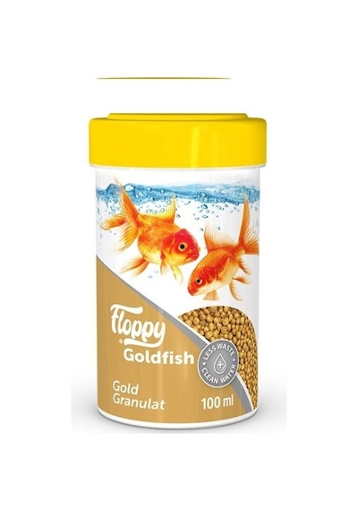 Flp029-floppy Goldfısh Gold Granulat Balık Yemi 100ml
