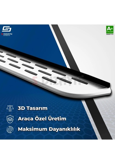 S-dizayn Citroen C5 Aircross 2 Hybrid Benzinli Oem Still Pro V1 Aluminyum Yan Basamak 193 Cm 2025 Üz