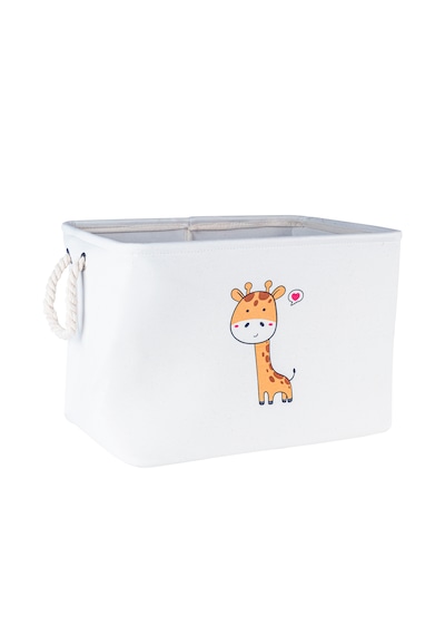 Decolove Oyuncak Sepeti - Zürafa Desenli / Büyük Boy Krem