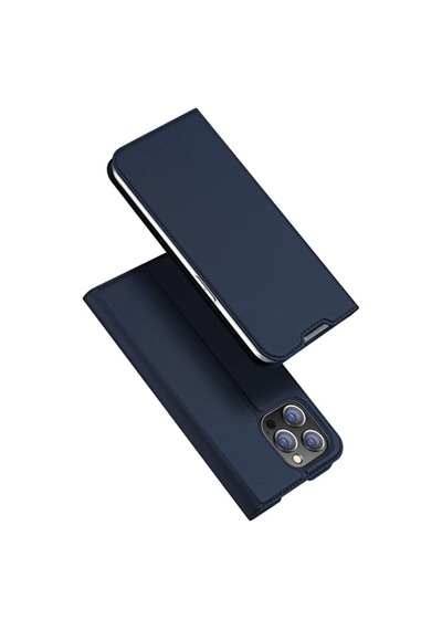Hepsi Dux Ducis iPhone Uyumlu 14 Pro 6.1 Kılıf Skin Pro Series Flip Cover Kapaklı Kılıf- 5775 Najmaddin Siyah