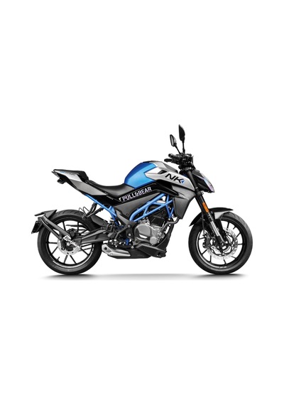 Cfmoto 250 Nk Pull&bear Orta Şase Tasarım Motosiklet Sticker Etik