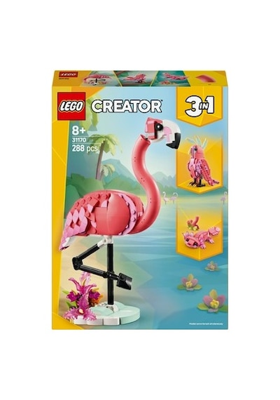 Lego Vahşi Hayvanlar Temalı 3'ü 1 Arada Oyuncak Seti, 8 Yaş Ve Üzeri İçin