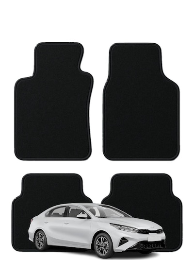 Kia Cerato 3. Nesil 2012-2018 Özel Kesim Tam Uyumlu Lüx Oto Halı Paspas , Kia Paspas , Kia Halı Paspas , Kia Cerato Paspas , Cerato Paspas