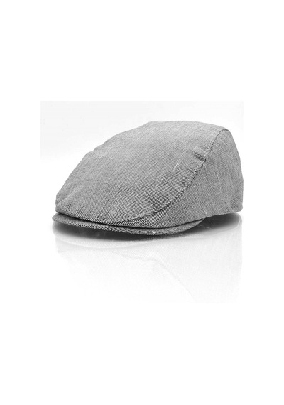 Külah Erkek Siyah Kasket Cotton Irish Flat Cap Şapka-Siyah-Standart