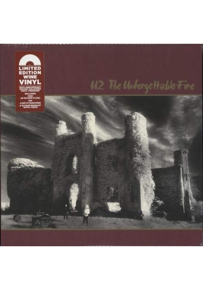 U2 - The Unforgettable Fire (Wine Vinyl) - 33 LP Albüm