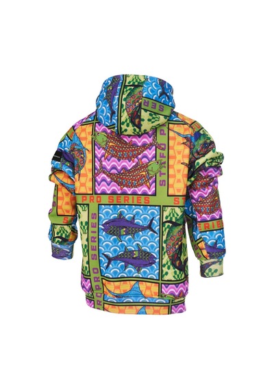 Stafu Pro Prime Kapüşonlu Fish Eye Sweatshirt Çok Renkli
