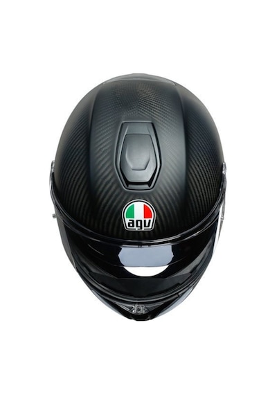 Agv Sport Modular Kask Carbon Kırmızı Beyaz