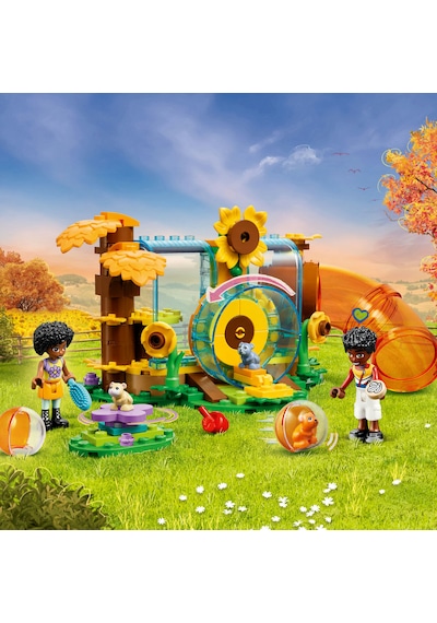 LEGO® Friends Hamster Oyun Parkı 42601 - 6 Yaş ve Üzeri Çocuklar için Zac ve Jamila Minifigürü İçeren Yaratıcı Oyuncak Yapım Seti (167 Parça) LEGO® Friends Hamster Oyun Parkı 42601 - 6 Yaş ve Üzeri Çocuklar için Zac ve Jamila Minifigürü İçeren Yaratıcı Oyuncak Yapım Seti (167 Parça)