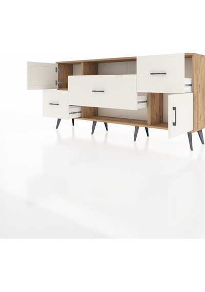 Arges Konsol 2 Raflı 3 Çekmeceli 2 Kapaklı 176x30x83 Çam-aytaşı/aytaşı Aytaşı/aytaşı Arges Konsol 2 Raflı 3 Çekmeceli 2 Kapaklı 176x30x83 Çam-aytaşı/aytaşı Aytaşı/aytaşı