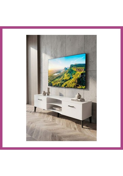 Gees Global Vera Tv Sehpası Suntalam Beyaz 160x35 Cm Gbzs Gees Global Vera Tv Sehpası Suntalam Beyaz 160x35 Cm Gbzs