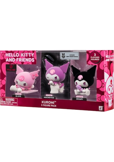 Hello Kitty 3 Lü Kuromi Figür Seti