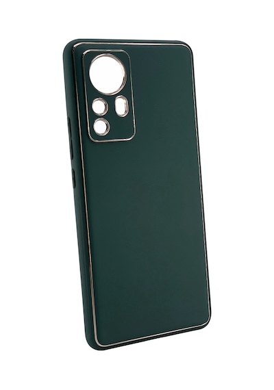 Nettech Xiaomi Mi 12 Pro Uyumlu Coco Leather Seri Arka Koruma Kılıf - Kırmızı Kırmızı