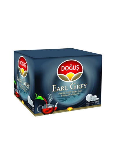 Doğuş Earl Grey Demlik Poşet Çay 800 G 250 Adet X 3,2 G 5'li Avantaj Paketi - 5 Adet Tarı