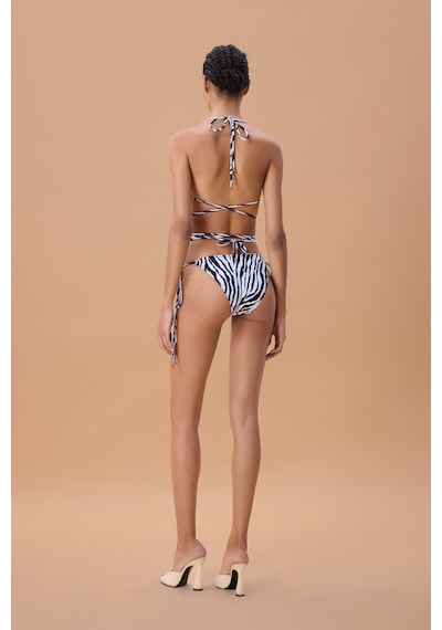 Sagaza Studio Ss6051 Zebra Desenli Bikini Set