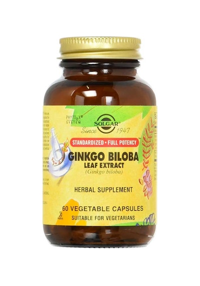 Solgar Ginkgo Biloba Leaf Extrat 60 Kapsül