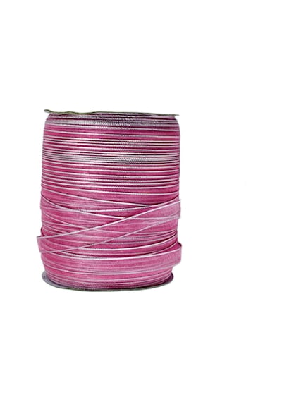 Tahtakaletoptanci Organze Kurdele 1 Cm Kenarı Şeritli (457 Metre) Fuşya