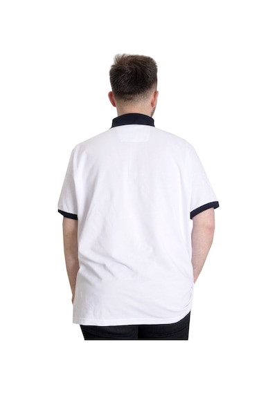 Mode Xl Büyük Beden Erkek Polo T-Shirt Rangers 23342 Beyaz 001