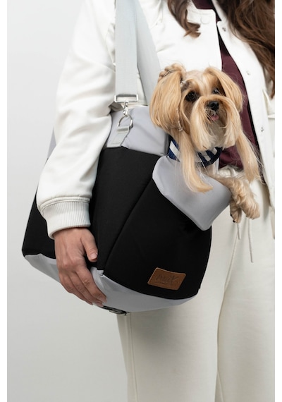 Reyo Max Design Kedi Köpek Taşıma Çantası Siyah Seyahat İçin Hafif Ve Hava Alabilen Evcil Hayvan Çantası