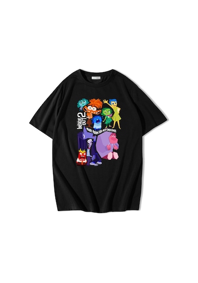 Brz Collection Unisex Oversize Ters Yüz Make Room For New Emotions T-shirt-siyah Siyah