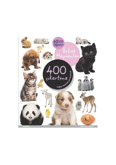 Eğlen Öğren Bebek Hayvanlar 400 Çıkartma - Qhdh-613178