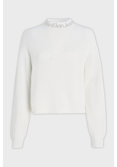 Calvin Klein Kadın Kazak Beyaz