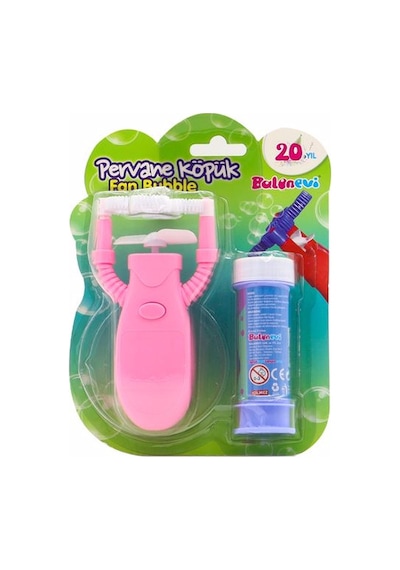 Pervaneli Köpük Tabancası Pembe