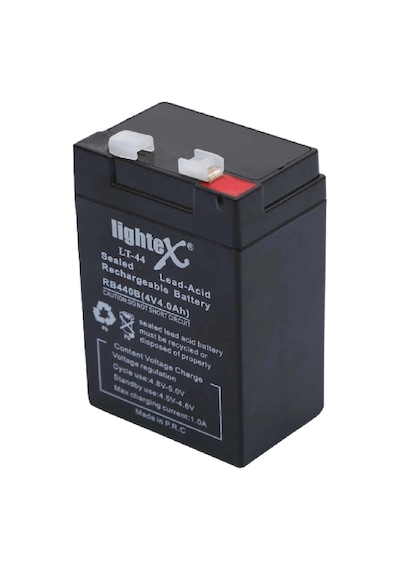Lightex Lt-44 4v 4ah Bakımsız Işıldak Aküsü
