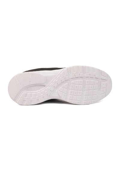 Walkway Siyah Beyaz Fileli Hafif Bağcıklı Esnek Unisex Spor Ayakkabı 020 G Siyah - Beyaz