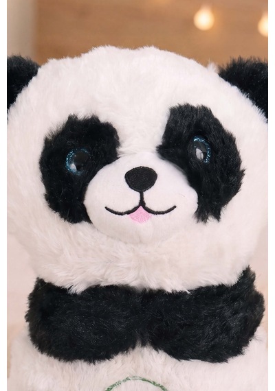 Nefes Alan Sevimli Panda Peluş Oyuncak Çok Renkli