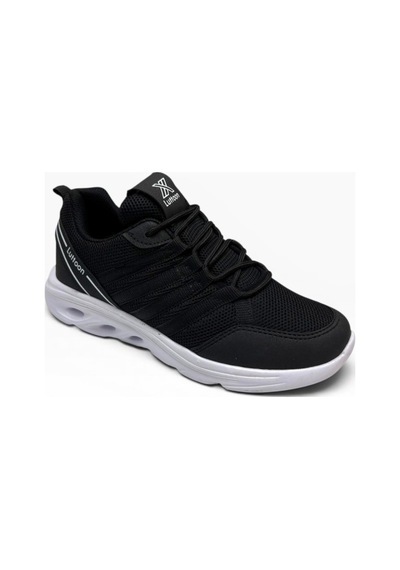 Luttoon 4138-26 Anorak Fashıon Kadın Sneaker Siyah Beyaz 36-39