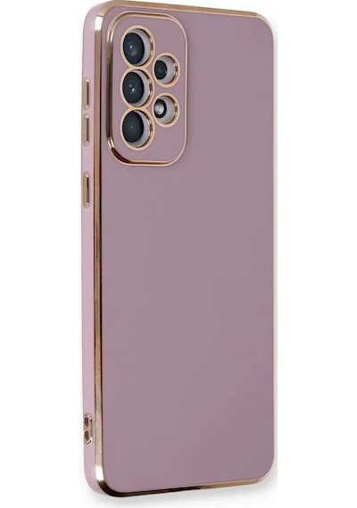 Newface Samsung Uyumlu,  Galaxy A33 5g Kılıf Volet Silikon - Mor