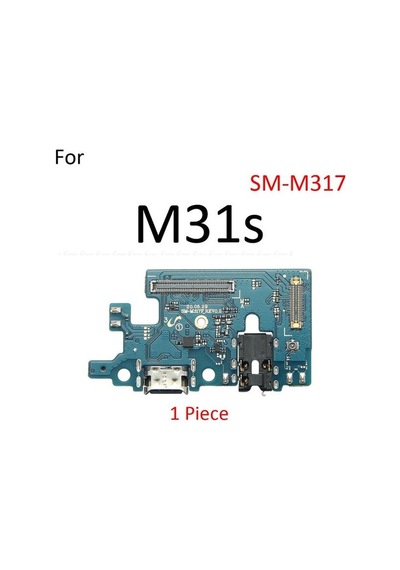 Tkgz Samsung Uyumlu Galaxy M31s Full Şarj Soketi Kulaklık Soketi