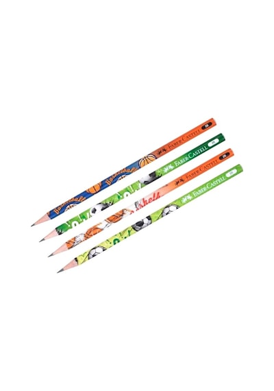Faber Castell Kurşun Kalem Spor 2b - 5 Adet 001 Siyah
