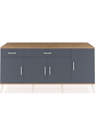Hyperion Konsol 5 Raflı 2 Çekmeceli 4 Kapaklı 176x44x83 Çam-antrasit Antrasit Hyperion Konsol 5 Raflı 2 Çekmeceli 4 Kapaklı 176x44x83 Çam-antrasit Antrasit