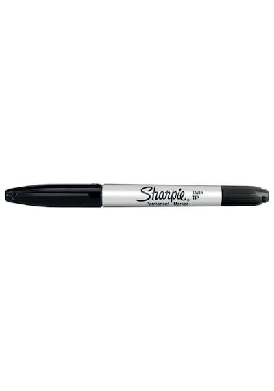 Sharpie Twin Çift Uçlu Permanent Markör Kalem Siyah S0811100 Siyah
