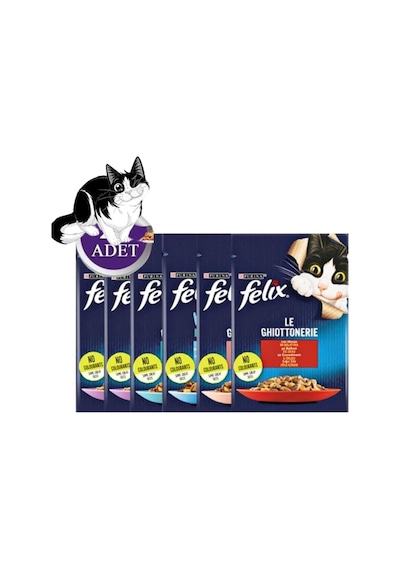 Pro Plan Felix Yaş Mama Karışık Set 28 Adet Original