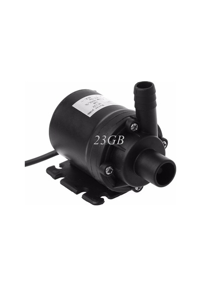 12 Volt Dalgıç Tip Mini Su Pompası 800 L/Saat 8 x 5 x  6,5 Cm