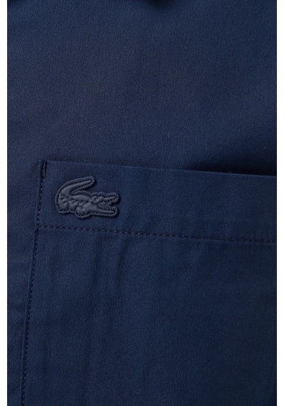 Lacoste Men's Regular Fit Full Zip Shirt Tam Fermuar Organik Pamuk Erkek Gömlek Lacivert Lacoste Men's Regular Fit Full Zip Shirt Tam Fermuar Organik Pamuk Erkek Gömlek Lacivert