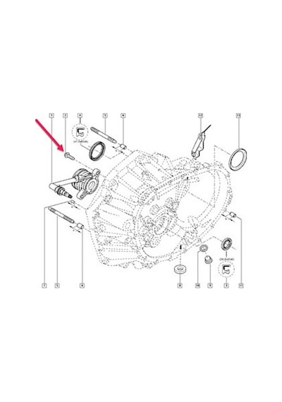 Civata M8X125 Merkezin 306206822R 8200790219