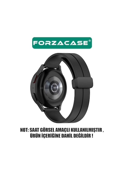 Forzacase Kospet Tank M2 M3 T2 T3 İle Uyumlu Manyetik Tokalı Silikon Kordon Kayış - Fc144 Beyaz