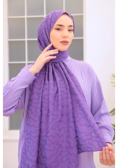 Silk Home Olinda Şal 49001-39 Eflatun