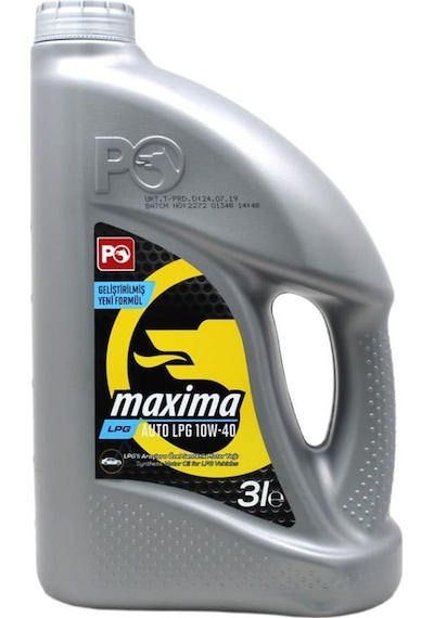 Petrol Ofisi Maxima Auto 10W-40 Motor Yağı 3 L