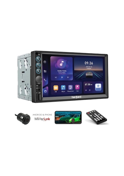 Harward Hr-g756 7 İnç Double Teyp 4 60w/bt/usb/sd/aux/mirror Link/dokunmatik Ekran/kumanda