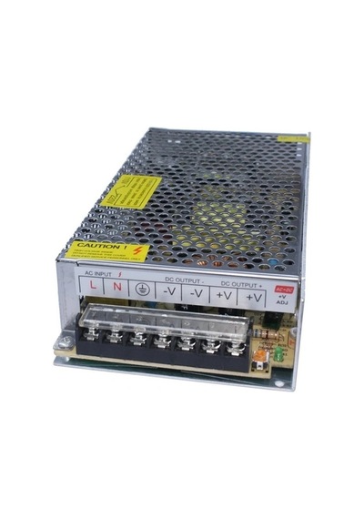 24volt 10 Amper Ip20 Adaptör Kalın Metal Kasa Trafo